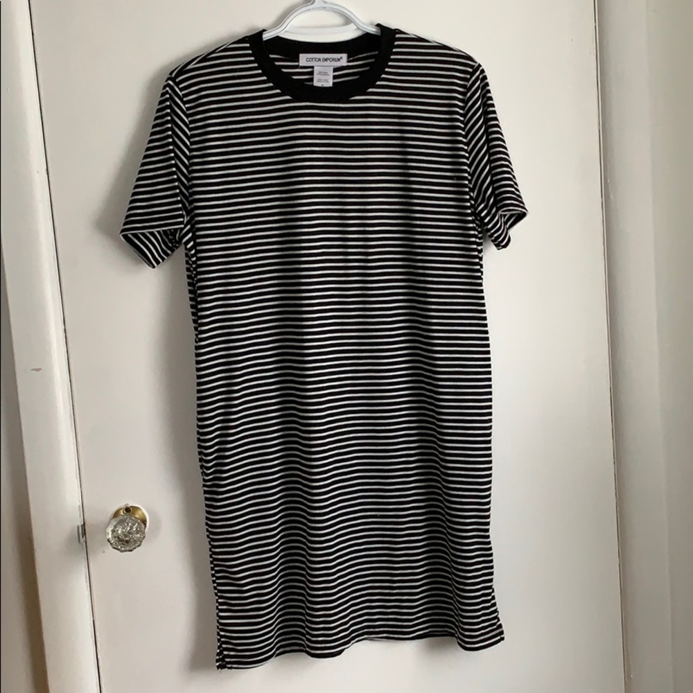 Striped T-shirt Dress